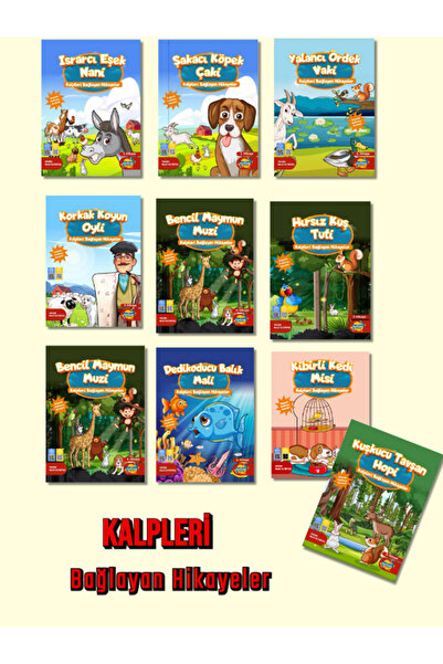 Mavitikli Yayıncılık KALPLERİ BAĞLAYAN HİKAYELER-10 FARKLI MACERA