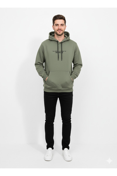 QUO Ανδρικό φούτερ The Ocean Written