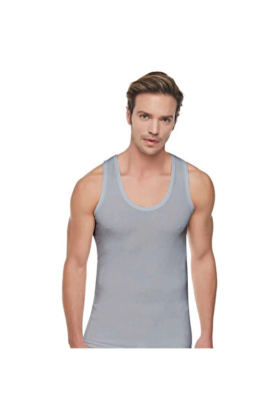 Tutku 102 Ribana Men's Gray Undershirt XL 3-Pack