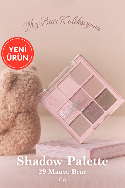 dasique Dassic My Bear Collection Eyeshadow Palette - 29 Mauve Bear
