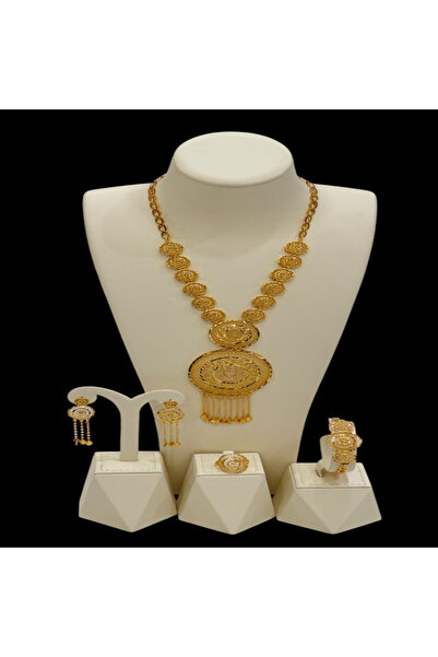 Un طقم بديل الذهب ملكي راقي لا يسبب الحساسيه