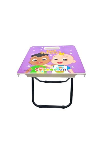 ABS Folding booster seat for kids 25cm, purple seat