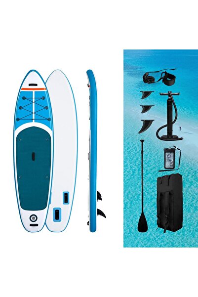 Funwater NAVİAİR PADDLE ŞİŞME SUP BOARD/STAND UP PADDLE BOARD 320x83x15 CM MAVİ