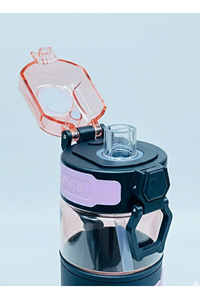 Bisbell 650ml Modular Water Bottle with Straw | BPA-Free | Gym Office Sport Travel,BB4056P