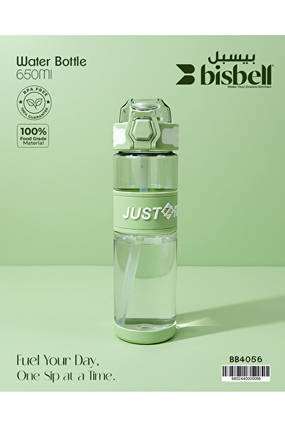 Bisbell 650ml Modular Water Bottle with Straw | BPA-Free | Gym Office Sport Travel,BB4056