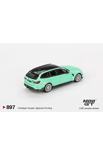 mini gt 1/64 Bmw M3 m Touring Mint Green Mgt00897