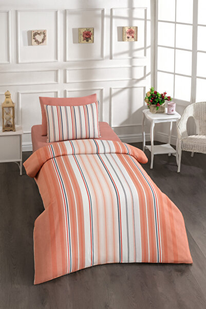 Rasel Tekstil Cotton Tile Sheet Single Duvet Cover Set 160 X 220