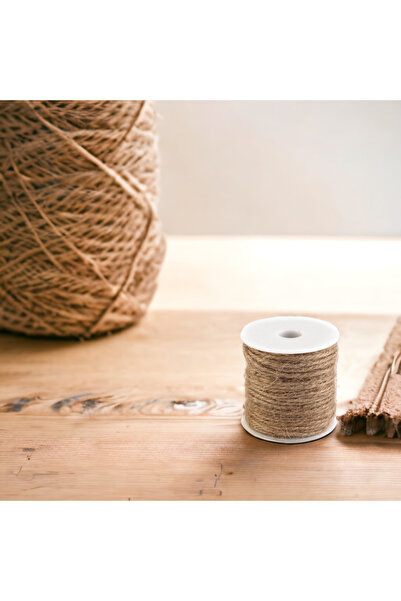 Crisalida Crisalida jute braided cord, diameter 1.7 mm, length 10 m, Natural Ecru