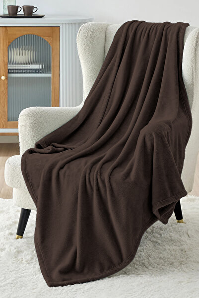 Calmera Wellsoft Tv Blanket |   Ultra Soft & Lightweight |   Plush - Fleece |   130 × 170 cm - Espresso