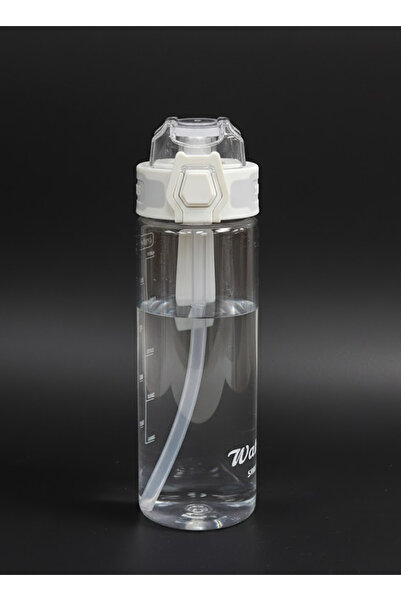 Bisbell زجاجة ماء محمولة سعة ٥٥٠ مل | خالية من مادة BPA | غطاء مانع للتسرب | مكتب اللياقة البدنية، BB4029W