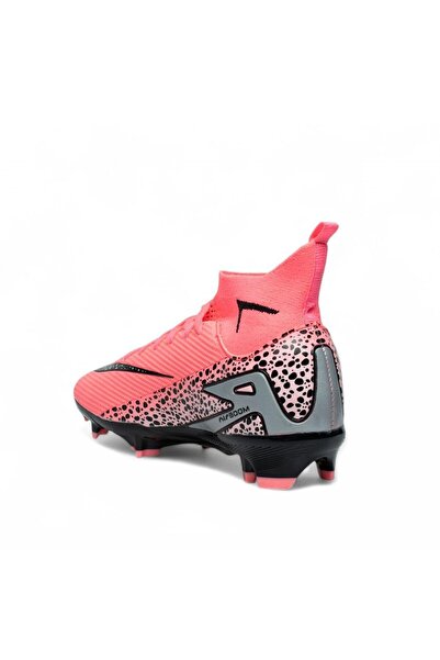 xeox Neon Pembe Çim Saha Futbol Ayakkabısı – Hafif, Konforlu ve Kaymaz Tabanlı Krampon