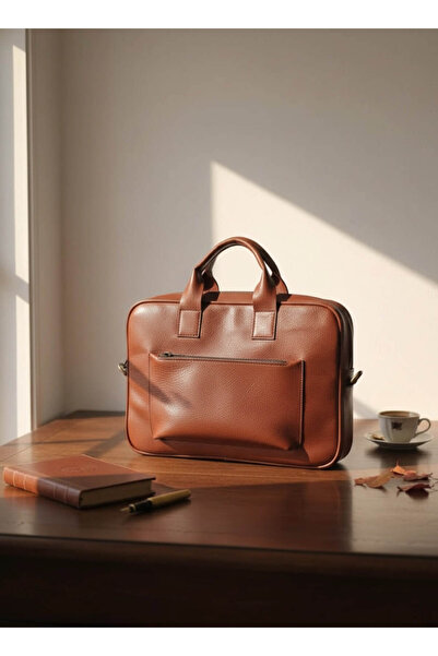 yedideri Genuine Leather Laptop Bag – Stylish and Functional Design