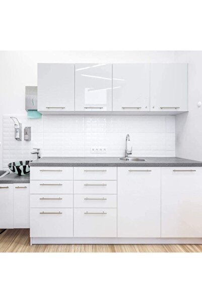 Al Raied ورق اتصال لامع، 500 × 60 سم، ورق حائط رخامي قابل للتقشير واللصق، ملص...