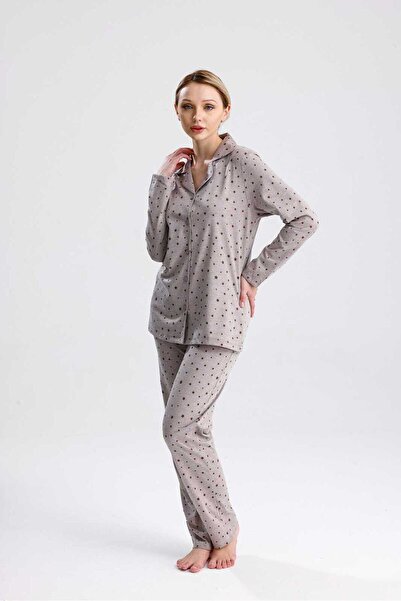 Yeni İnci Cotton Pajama Set 5011