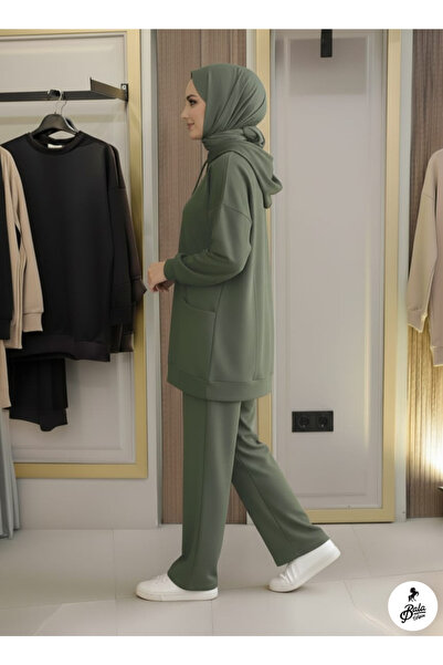 Bala Giyim Kadın Kapüşonlu Alt Üst Takım