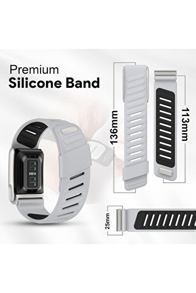 Specton Silicone Sport ReplaceBand Compatible with WHOOP 5.0, One, Peak, and Life Fitness Tracker