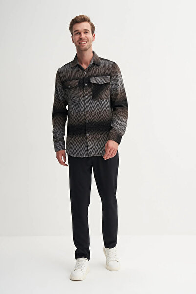 Cazador Чоловіча сорочка 23010 «Дроворуб» Коричнева