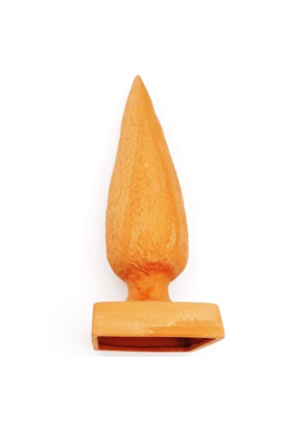 ABS Garden Tree Figurine, Terracotta-Ceramic, Reddish Brown, 13x38cm