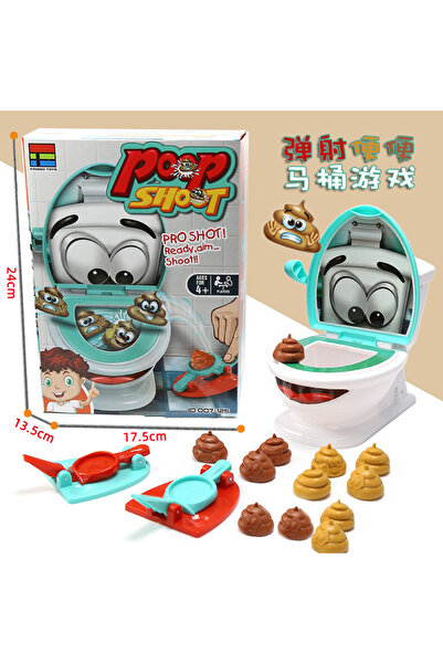 Choice1 لعبة خدعة المرحاض المضحكة، لعبة جماعية لتخفيف التوتر، لعبة لوحية لسحب...