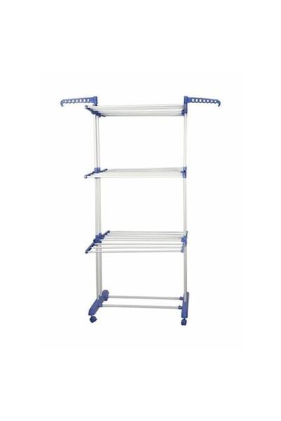 ABS Horizontal Metal Clothes Dryer with 3 Levels, Home Clothes Hanger, 40 KG Drying Surface