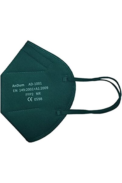 THK Set de 10 măști Atrovirens FFP2, model AD-1001, 5 straturi, ambalate individual