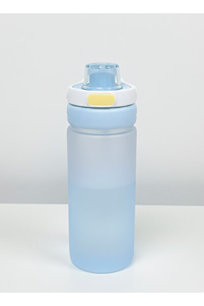 Bisbell 550ml Frosted Straw Water Bottle | BPA-Free | Leakproof Gym Office Drinkware,BB4052B