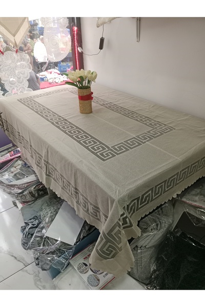 Elisam Stain-Resistant Dertsiz Tablecloth