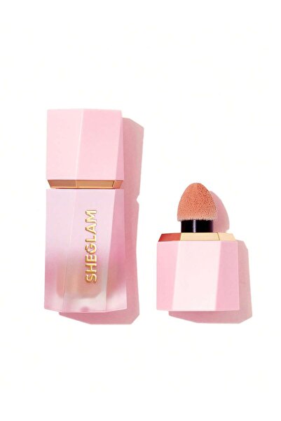 Shiglam أحمر خدود سائل Color Bloom بلمسة نهائية غير لامعة هش هش Hush Hush