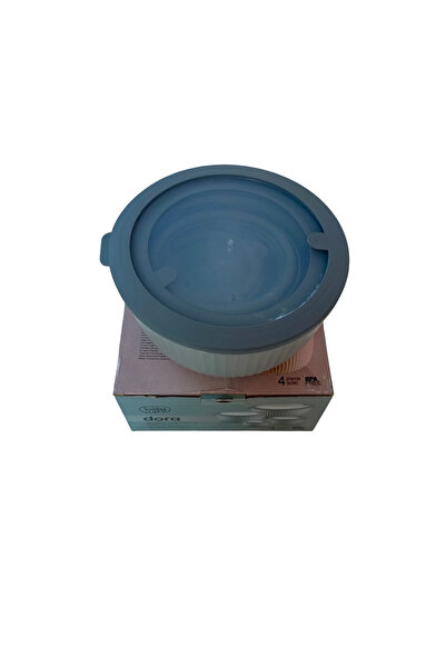 HOBBY LİFE Set of 4 Luxury Storage Containers with Leak-Proof Lids (Elegance Series) - 8.6 L