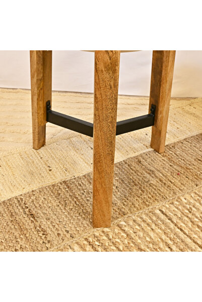 Lifestyle Crafted by Marble Top Side Table - 40x50 cms