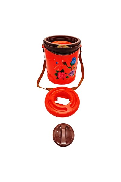 ABS Set 3 caserole, red, 4 l, with transport handle