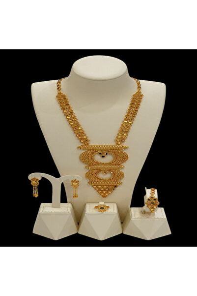 Un طقم بديل الذهب ملكي راقي لا يسبب الحساسيه