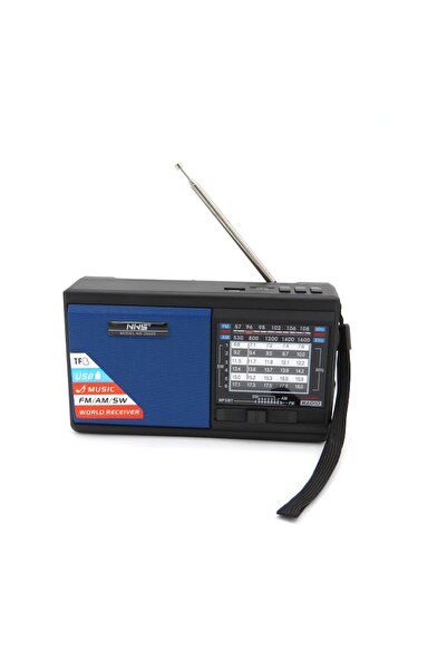 ABS Portable Radio USB — FM/AM/SW, Bluetooth, Solar Charging & Battery, with Flashlight