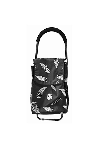 ABS Cărucior de cumpărături, 2 roți, cadru metalic, mâner turnat cu zonă anti...