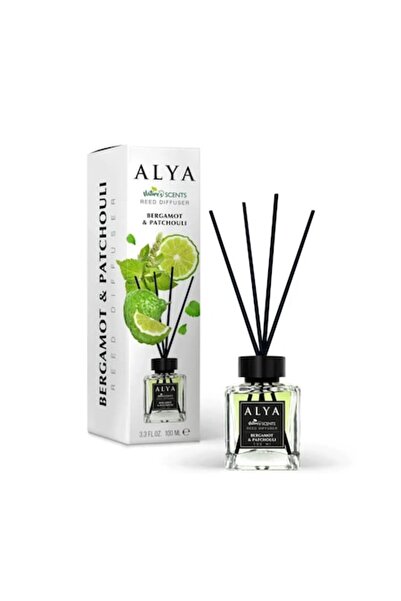 ALYA Set 2 odorizante de cameră din pahar ALYA, BERGAMOTĂ ȘI PATCHULI, 100ml