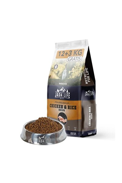 jadawa Jadava Tavuklu Yetişkin Kedi Maması 15 Kg