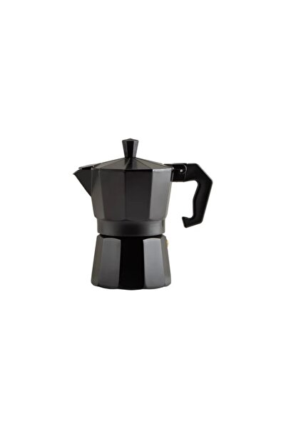 Perfect Home Classic Moka Espresso Maker for 3 People Elegant Black