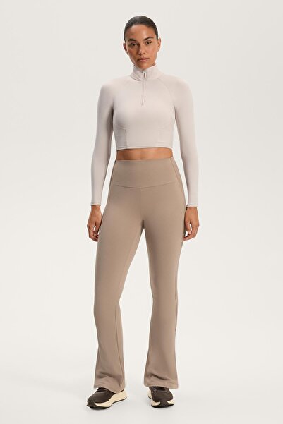 Oysho Comfortlux uzun kollu fitilli t-shirt