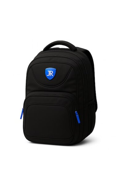 JR Σακίδιο πλάτης, μαύρο, 45x30x20 cm, θήκη για φορητό υπολογιστή 15,6", εργο...