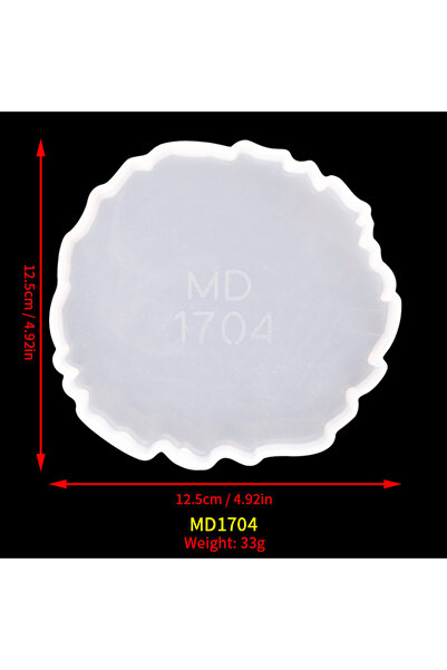 Choice5 قالب سيليكون راتنجي غير منتظم الشكل MD1704، قطعة واحدة، قوالب راتنج إ...