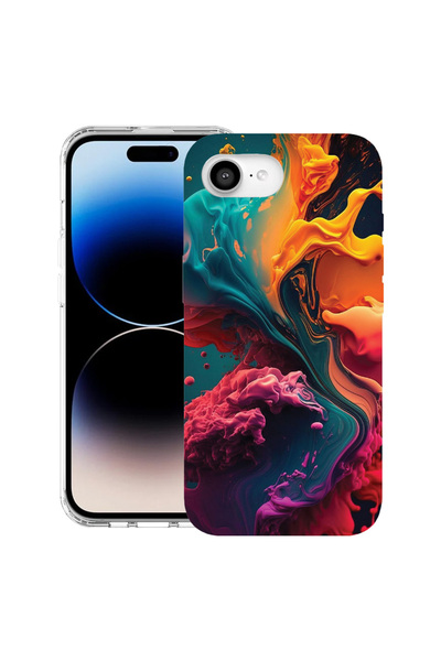 bestcase Θήκη MagSafe Anti Shock TPU για Apple iPhone 16e, Υγρά Χρώματα, 1988...
