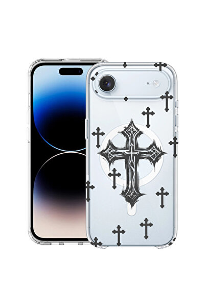 bestcase Carcasă MagSafe Anti-Șoc TPU pentru Apple iPhone 17 Air, Cross, 2087...