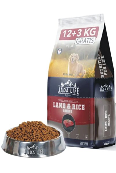 jadawa Jada Life Kuzu Etli & Prinçli Yetişkin Köpek Maması 12+3 Kg.