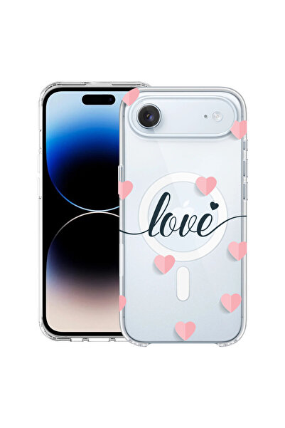 bestcase Θήκη MagSafe Anti Shock TPU για Apple iPhone 17 Air, Love Flying Hea...