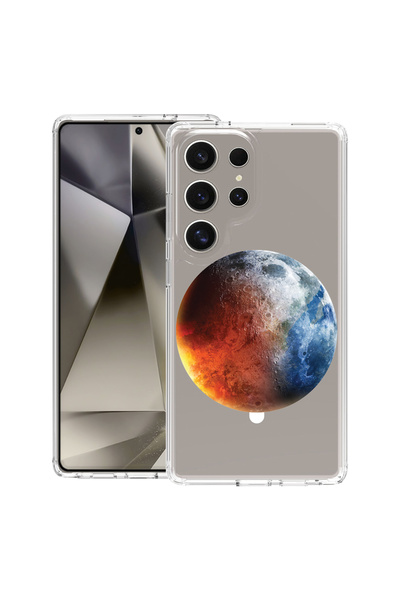 bestcase Carcasă antișoc MagSafe TPU pentru Samsung Galaxy S25 Ultra, Earth, ...