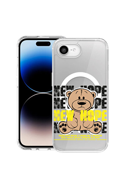 bestcase Θήκη MagSafe Anti Shock TPU για Apple iPhone 16e, Teddy Bear New Hop...