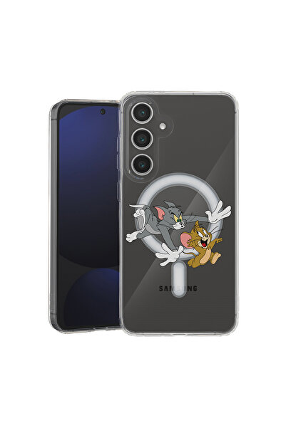 bestcase Carcasă MagSafe Anti-Șoc TPU pentru Samsung Galaxy A36 5G, Tom și Je...