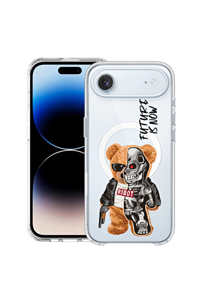 bestcase Carcasă antișoc MagSafe TPU pentru Apple iPhone 17 Air, jumătate rob...