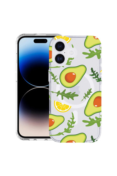 bestcase Carcasă antișoc MagSafe TPU pentru Apple iPhone 17, Avocado, 2087013...