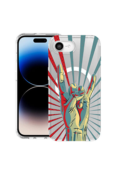 bestcase Carcasă antișoc MagSafe TPU pentru Apple iPhone 16e, Rock Festival, ...
